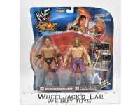 The Rock & Triple H Summerslam Ladder Match 2001 MOSC JAAKS Action Figure