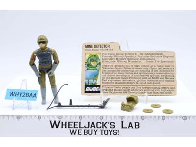 Tripwire V1 100% Complete G.I. Joe 1983 Hasbro Vintage Action Figure