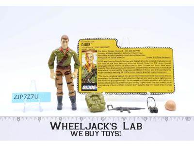 Duke Tiger Force V2 100% Complete G.I. Joe Hasbro 1988 Vintage Action Figure