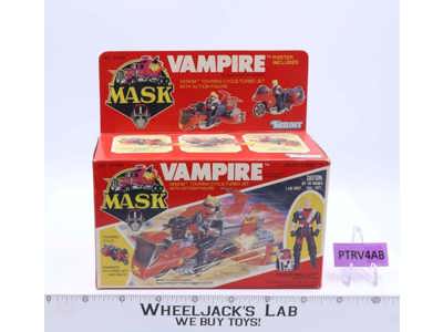 Vampire W/Floyd Malloy 100% Complete W/Box M.A.S.K. Kenner 1986 Action Figure