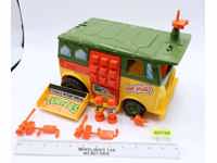 Party Wagon 100% Complete Teenage Mutant Ninja Turtles TMNT 1989 Playmates