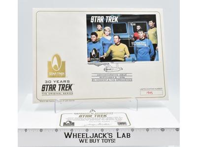 Souvenir Sheet Commemorating 30 Years Star Trek 1996 Paramount