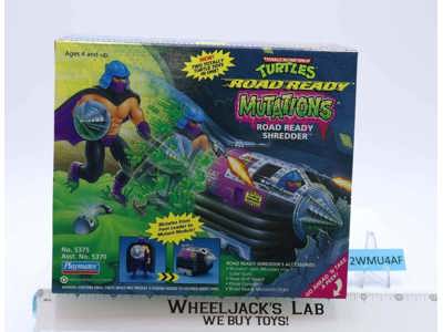 Road Ready Shredder 100% Complete TMNT Road Ready Mutations 1993 Playmates