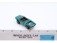 Light My Firebird Aqua w/ Button 1969 1970 Redline Vintage Hot Wheels Mattel RL