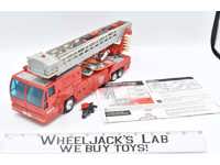 Optimus Prime Fire Convoy Leader Class RID Robots In Disguise Transformers 2001