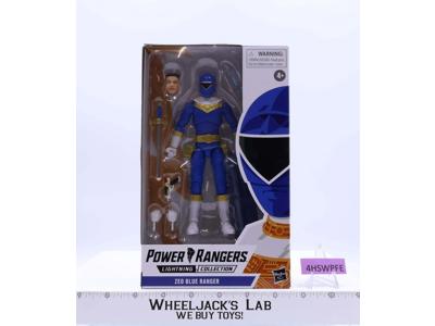 Zeo Blue Ranger Power Rangers Lightning Collection 2020 Hasbro NEW MISB SEALED