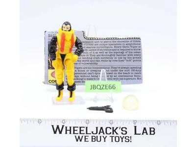 Secto-Viper Bugg Driver V1 100% Complete 1988 G.I. Joe Hasbro Vintage Figure