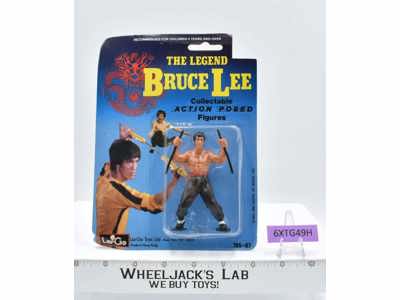 Bruce Lee The Legend of Bruce Lee MOSC LarGo Toys 1986 Vintage Action Figure