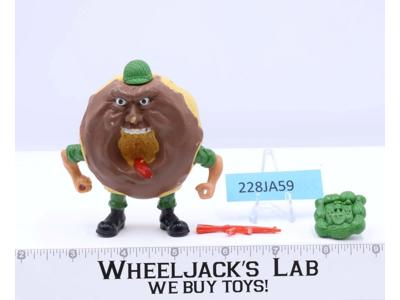 Major Munch Chocolate Donut Complete Food Fighters 1988 Mattel Action Figure