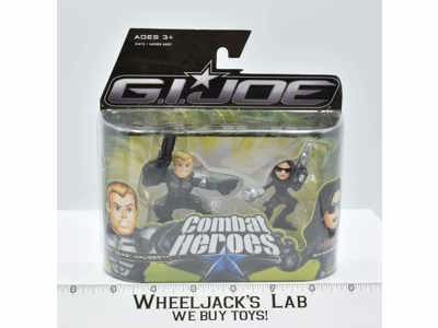 Duke vs Baroness G.I. Joe Combat Heroes Rise of Cobra 2009 MOSC SEALED