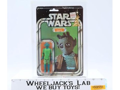 Greedo CAS GRADED 85 85/85/85 Star Wars 21 Back-B 1979 Kenner NEW SEALED