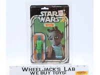 Greedo CAS GRADED 85 85/85/85 Star Wars 21 Back-B 1979 Kenner NEW SEALED
