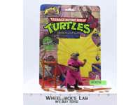 Splinter HARD HEAD 100% Complete W/Card TMNT 1988 Playmates Action Figure