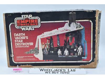 Darth Vader's Star Destroyer 100% Complete W/Box Star Wars 1981 Kenner