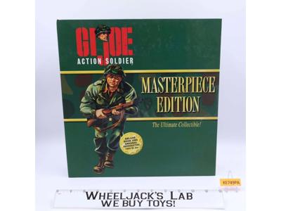 GI Joe Action Soldier Masterpiece Edition Vol.1 1996 Deluxe Book MISB Figure