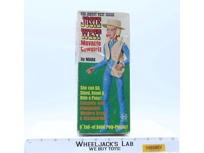 Josie West Best of the West Johnny West Marx Action Figure Vintage
