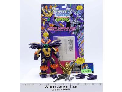 Cyber Samurai Mike 100% Complete TMNT 1994 Playmates Vintage Action Figure