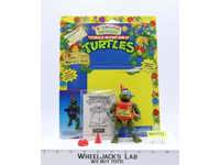 Classic Party Reptile Leo W/Card 100% Complete TMNT 1992 Playmates