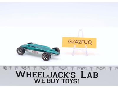 Shelby Turbine Aqua 1969 Redline Hot Wheels Mattel Vintage RL