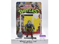 Rocksteady SOFT HEAD W/Cardback 100% Complete TMNT 1988 Playmates Vintage Figure