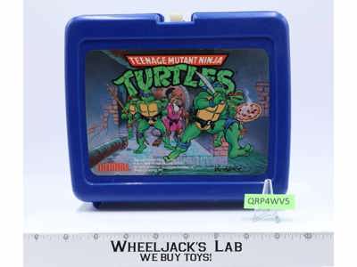 Lunch Box Teenage Mutant Ninja Turtles 1989 Thermos Brand