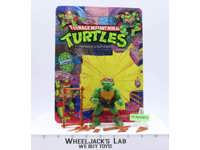 Raphael HARD HEAD 100% Complete W/Card TMNT 1988 Playmates Vintage Figure