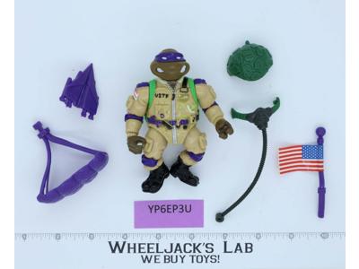 Pro Pilot Don 100% Complete Teenage Mutant Ninja Turtles Playmates 1991 Vintage