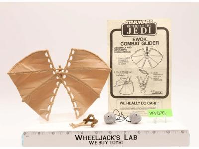 Ewok Combat Glider 100% Complete Star Wars ROTJ Return of the Jedi 1984 Kenner