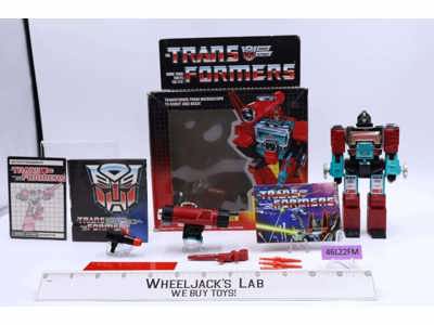 Perceptor NEAR MINT FIGURE Complete W/Box G1 Transformers 1985 Hasbro Vintage