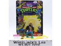 Punker Don w/Cardback 100% Complete TMNT 1991 Playmates Action Figure