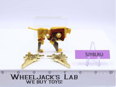 Steeljaw GOLD 100% Complete Vintage 1985 G1 Transformers Hasbro Action Figure