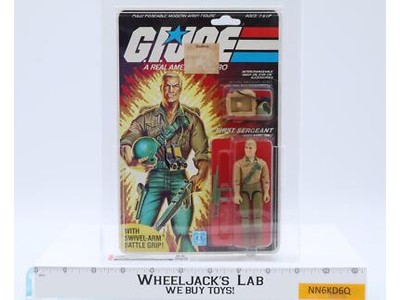 Duke CAS GRADED 85 85/85/90 GI Joe 32-Back 1984 Hasbro Figure NEW SEALED
