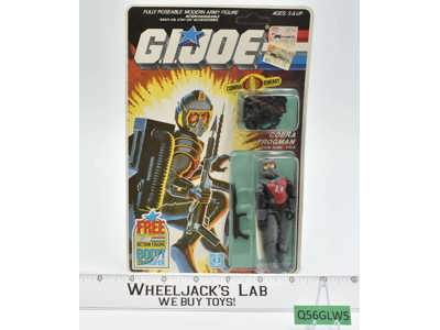 EELS Cobra Frogman GI Joe ARAH 1985 Hasbro Action Figure NEW MOSC SEALED
