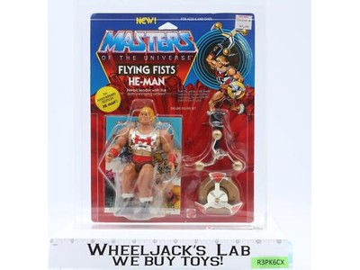 Flying Fists He-Man CAS GRADED 80 80/80/90 Masters of the Universe MOTU SEALED