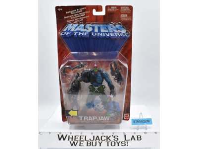 Trap Jaw 200x Masters of the Universe MOTU 2002 NEW MOSC Mattel