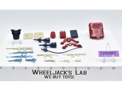 Lot Battle Gear Accessory 4 Set 1 1986 Weapons G.I. Joe Vintage Action Figure