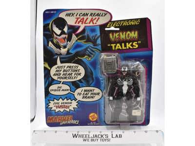 Venom Marvel Superheroes 1991 Toybiz MOSC Action Figure Vintage
