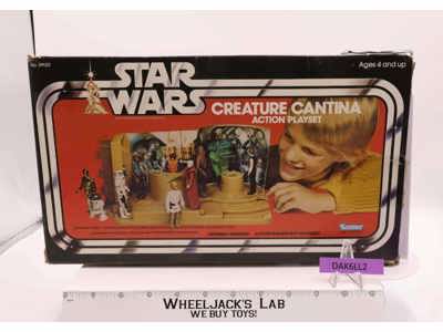 Creature Cantina Star Wars 1978 Vintage Kenner Action Figure Playset