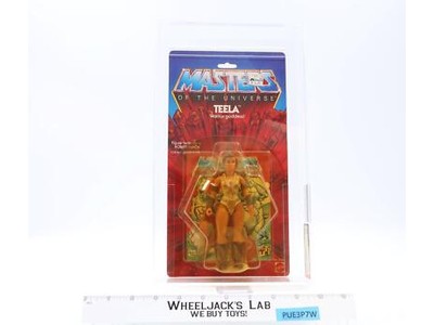 Teela AFA GRADED 80 80/85/90 Masters of the Universe MOTU 12-Back Mattel NEW