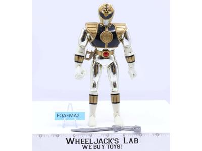 White Ranger Mighty Morphin Power Rangers 1993 8" Bandai Action Figure