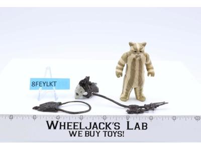 Logray Ewok 100% Complete Star Wars ROTJ MACAU 1983 Meccano/Kenner NO REPRO