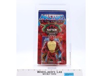 Rattlor AFA GRADED 75 75/80/85 Masters of the Universe MOTU 4-Back Mattel NEW