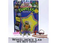 Movie Star Don W/Card 100% Complete TMNT 1992 Playmates Action Figure