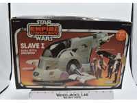 Boba Fett's Slave 1 100% Complete W/Box Star Wars ESB 1981 Kenner Vehicle