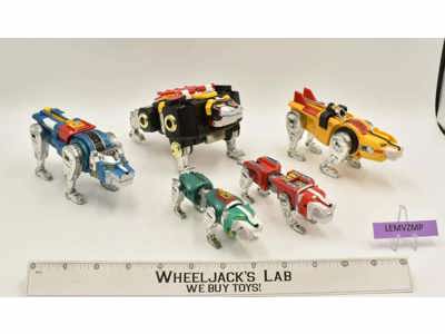 Lion Force Set Voltron 1984 LJN Toys Robot Action Figure Vintage