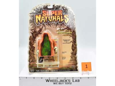 Mr Lucky Heroic Ghostling #1 MOSC SEALED Super Naturals 1987 Tonka Action Figure