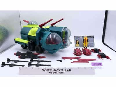 Cobra BUGG W/Secto Viper 100% Complete GI Joe 1988 Hasbro Action Figure Vehicle