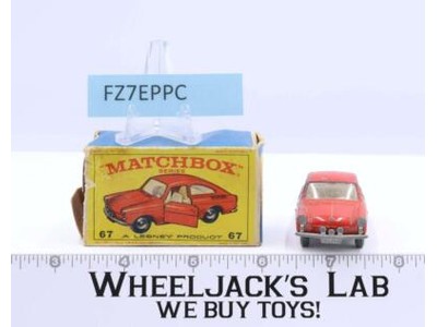 Land Rover Fire Truck 57 Lesney Matchbox Series 1960's Made In England