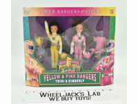 Trini & Kimberly Yellow & Pink Power Rangers Mighty Morphin MISB1994 Bandai