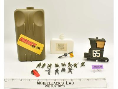 Army Gear Canteen Aircraft Carrier 1987 Vintage Galoob Micro Machines